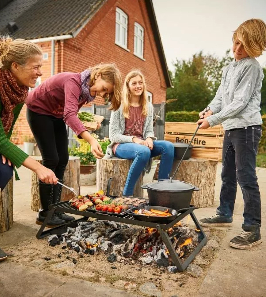 Hygge og mad over bål