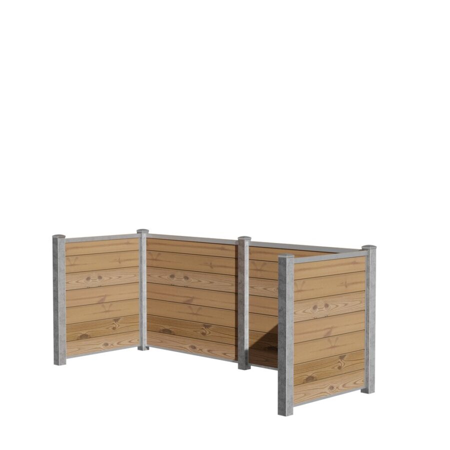 Skraldeskjul Trend Classic V-profil
