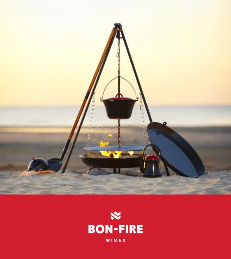 Bon-Fire bål på stranden